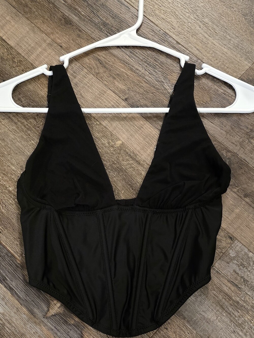 Urban Outfitters Out From Under Black Corset Size S. NWOT